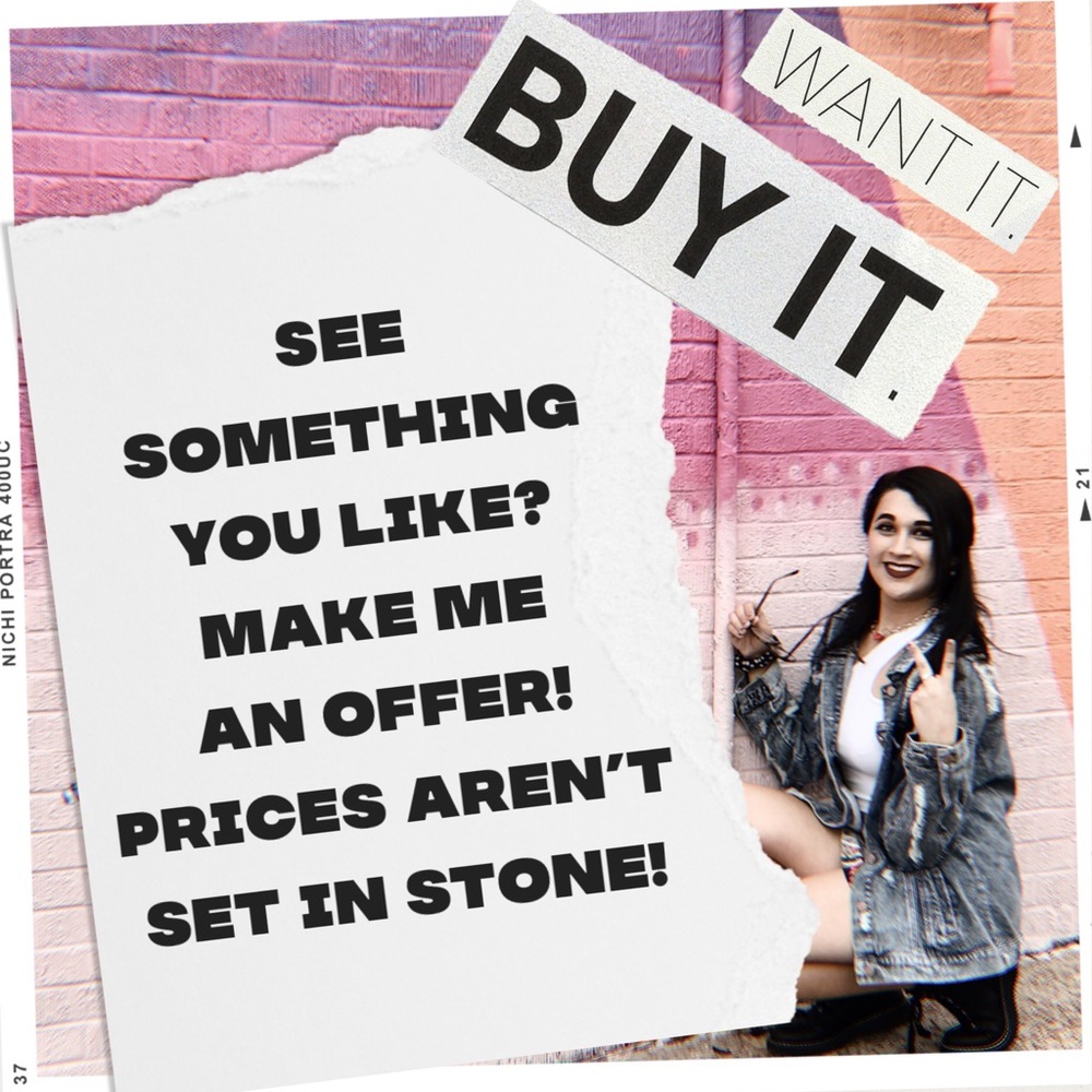 🤩 See something you like? Make me an offer!